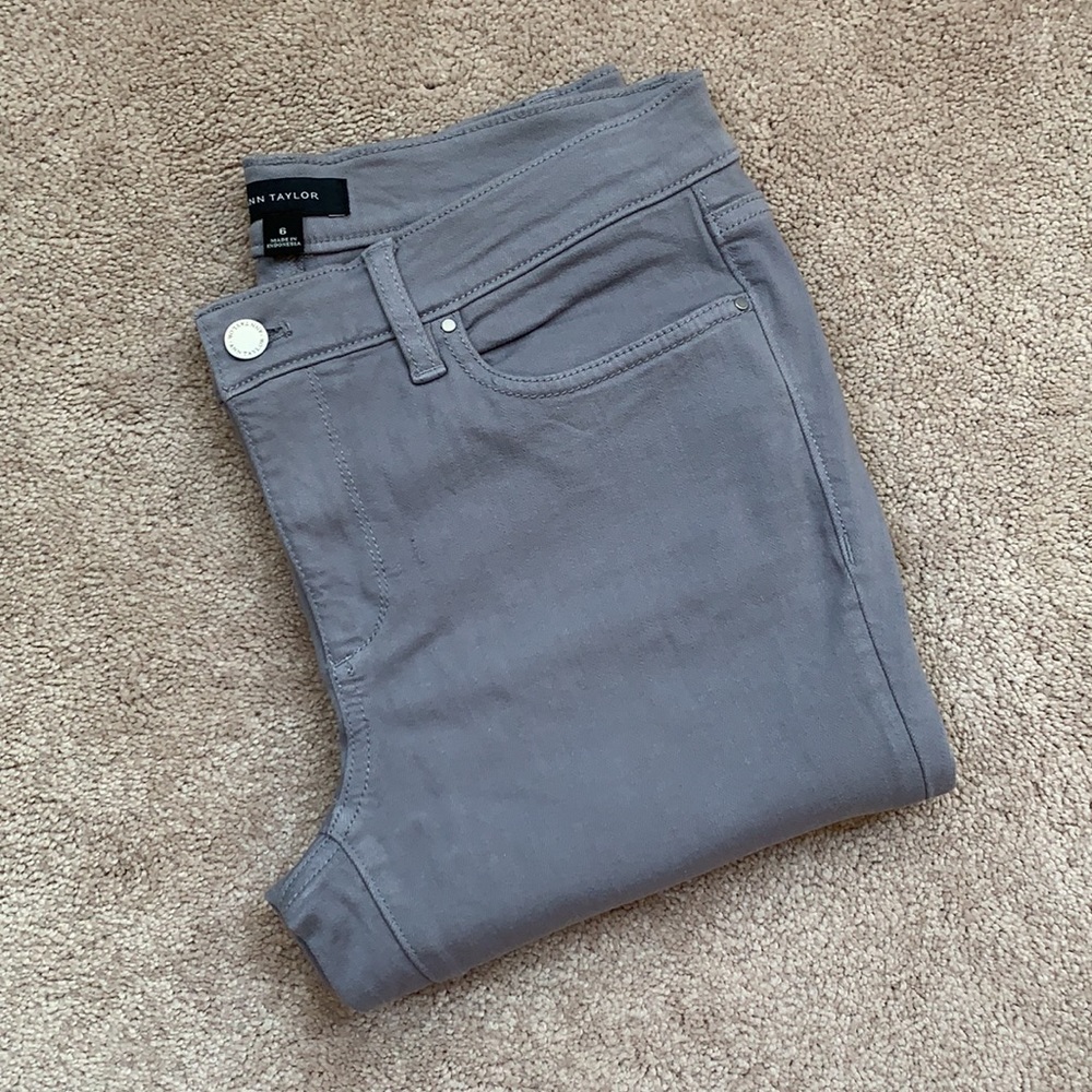 Ann Taylor Grey Jeans